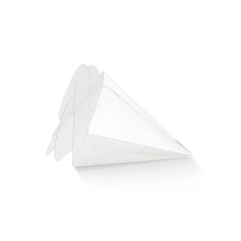 CONO PLASTICA TRASPARENTE 80 MM.